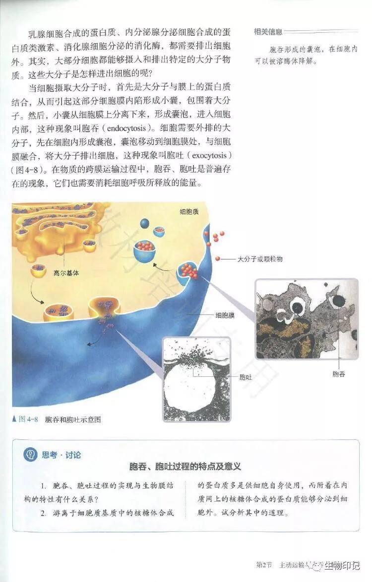 2019新人教版高中生物必修1《分子与细胞》电子课本(高清pdf版)_资源