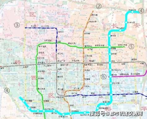 石家庄地铁规划图2030,石家庄地铁规划图2025 石家庄地铁董事长调整!地铁二期规划(2020~2025年)及