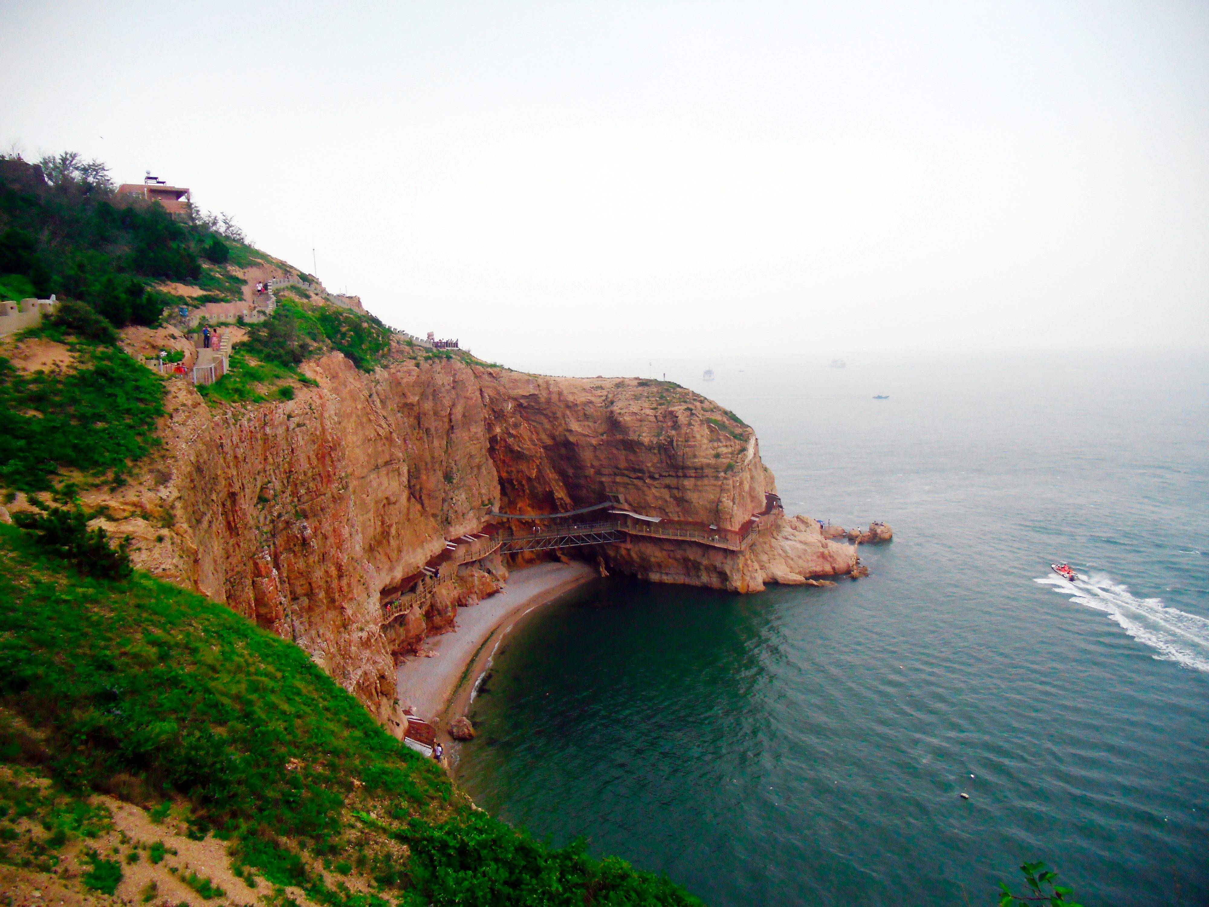 烟台蓬莱阁景区风光