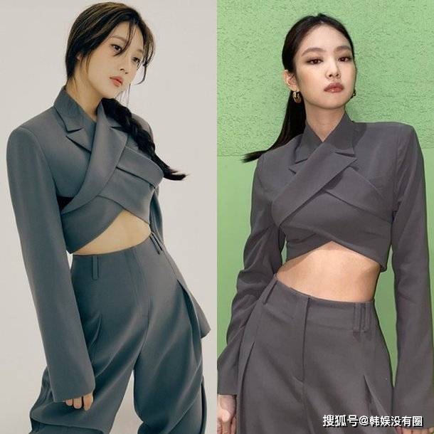 Joy|Joy、Jennie 撞衫：清纯干练 VS 性感干练，你更爱哪一种风格？