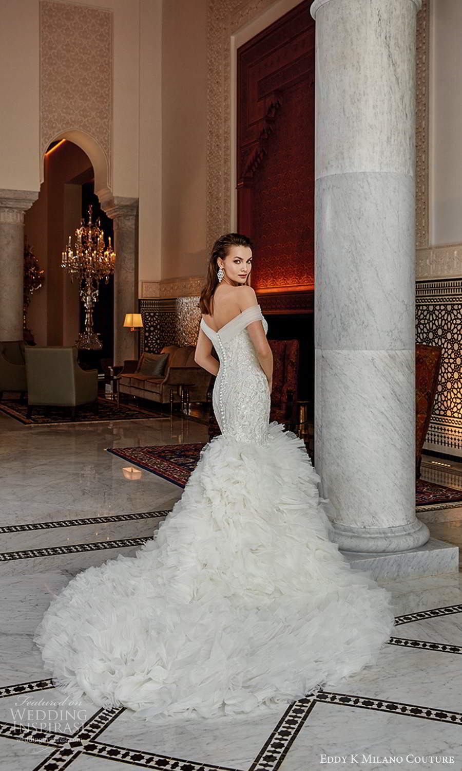 Couture|Eddy K Milano Couture 2021婚纱 浪漫且精美的现代新娘嫁衣