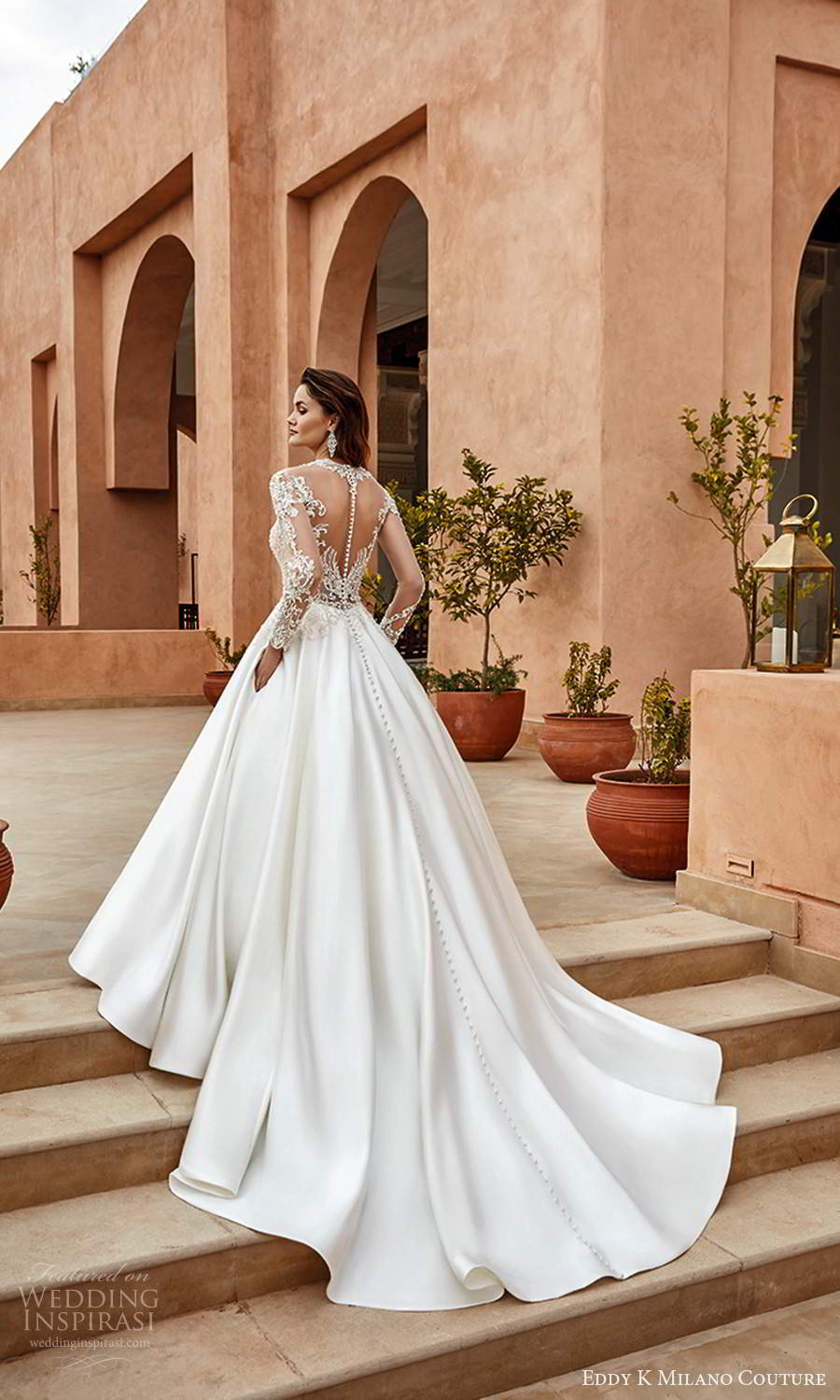 Couture|Eddy K Milano Couture 2021婚纱 浪漫且精美的现代新娘嫁衣