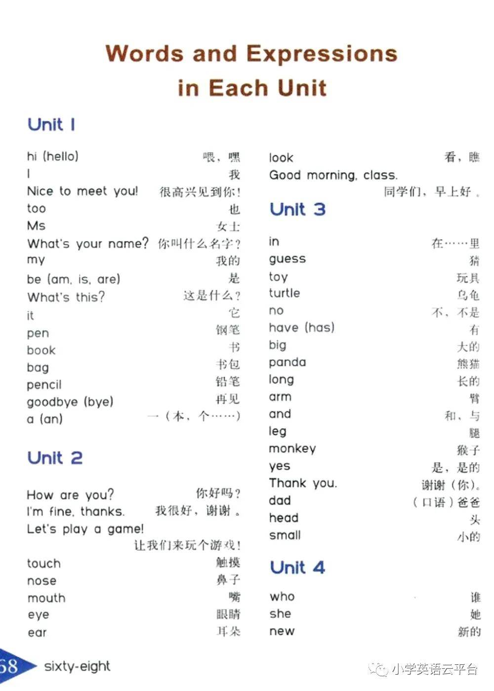 湘鲁版小学英语三年级上册电子课本(高清pdf版)