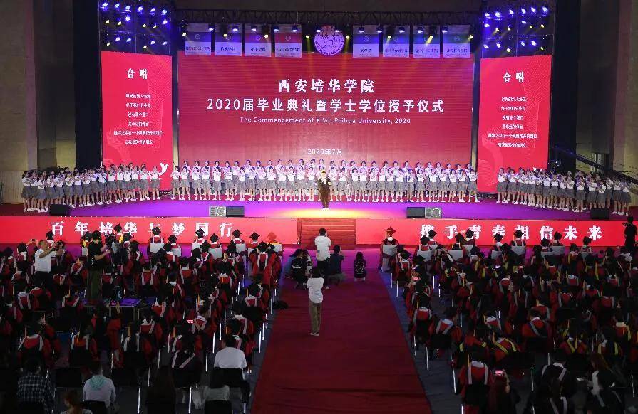 学子|相信未来 乘风破浪：西安培华学院举行2020届毕业典礼暨学位授予仪式