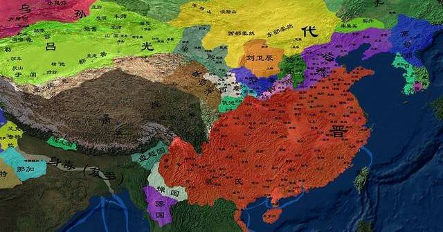 西晋败于八王之乱.