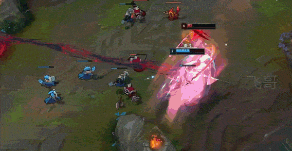 技能特性很像劫的大招,但他是多单位的,还可以通过再次释放来提前