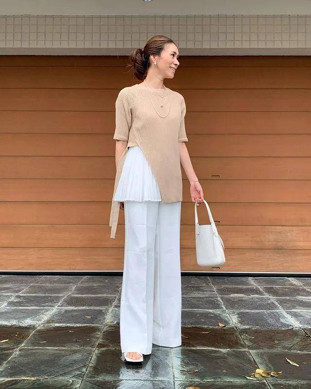 长裙|T恤配长裙 日本博主们夏日最清凉的搭配推荐