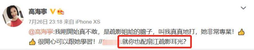 网友|原创高海宁掌掴江疏影下狠手被骂惨？真实内幕曝光：江疏影手把手教的