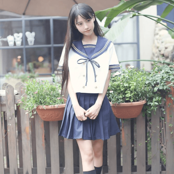 Jk制服的分类 水手服 百褶裙最漂亮 因 美少女战士 大火 日本