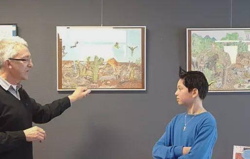 故事传记|3岁画画的自闭症天才，无需起稿画出400种动物，画出了另一个世界