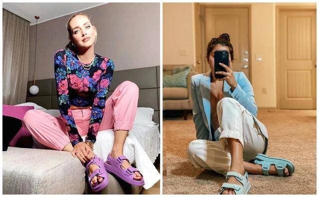 凉鞋|“丑”凉鞋大翻身，刘雯都不离脚，原来你这么好看