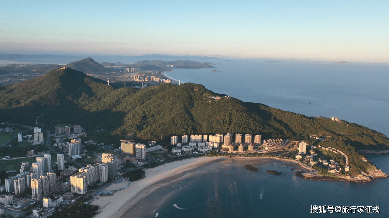 美丽中国622海陵岛傍晚看海