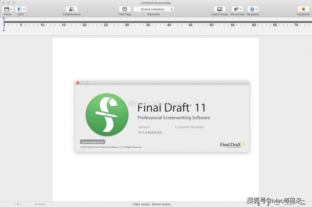 final draft 11 serial number mac torrent