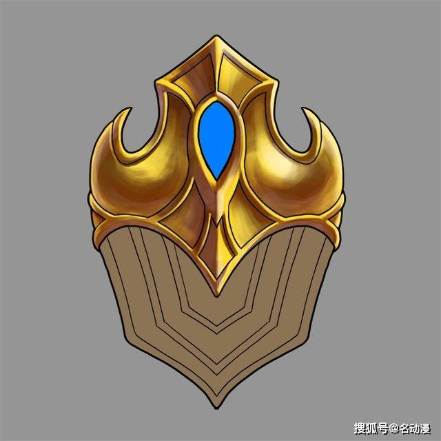 在游戏中常见的盾牌怎么画?