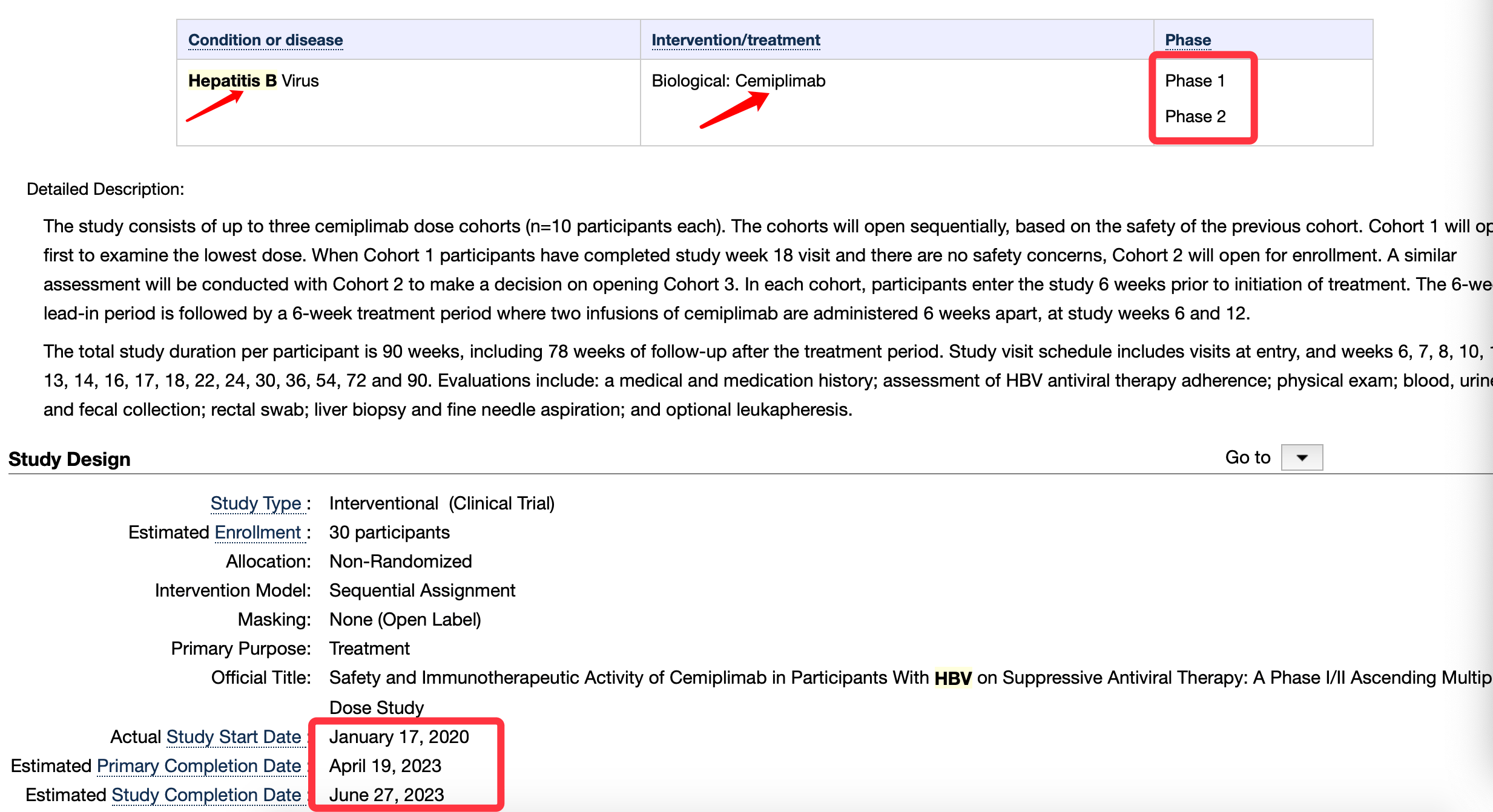 普利|乙肝在研新药西米单抗，I/II期递增多剂量，评估潜在治疗安全性