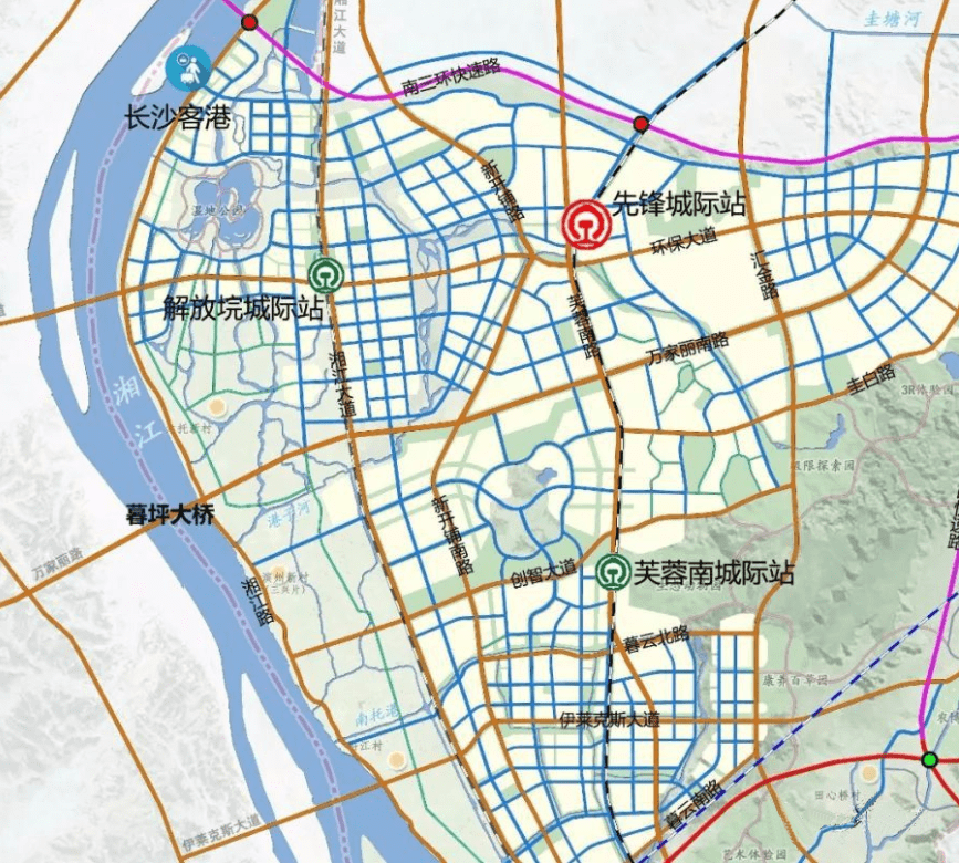 湘潭湘江富力城|再添交通利好,与长沙南紧密相连!