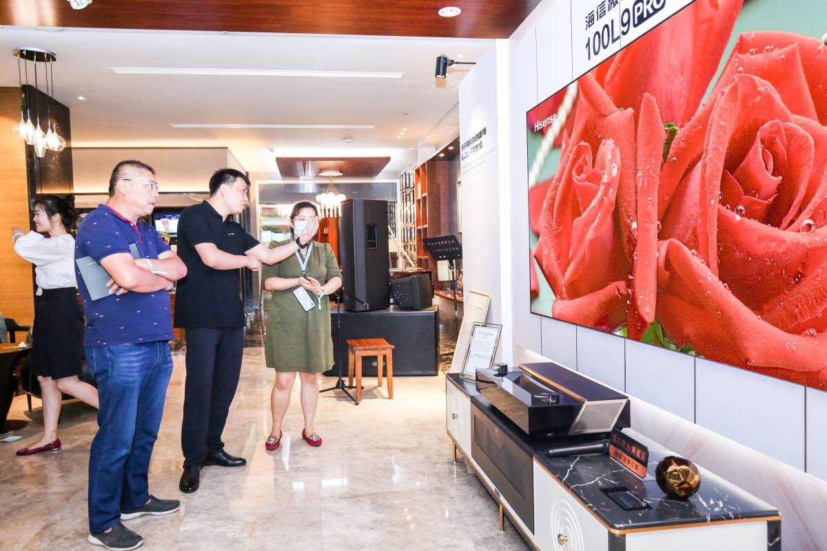 一周销量超百台,开辟10万级赛道,海信激光电视100L9引爆高端-家电圈官网