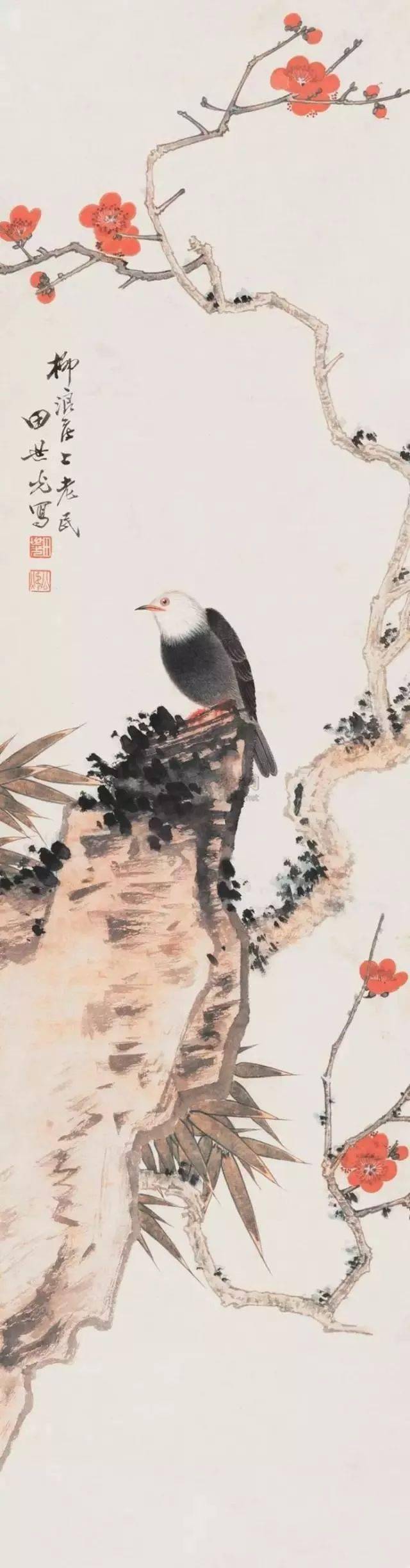 中国现代工笔花鸟画名家田世光绘画作品欣赏_搜狐网
