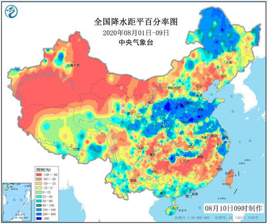 北方强降雨,京津冀辽现最强降雨,四川盆地有强降雨