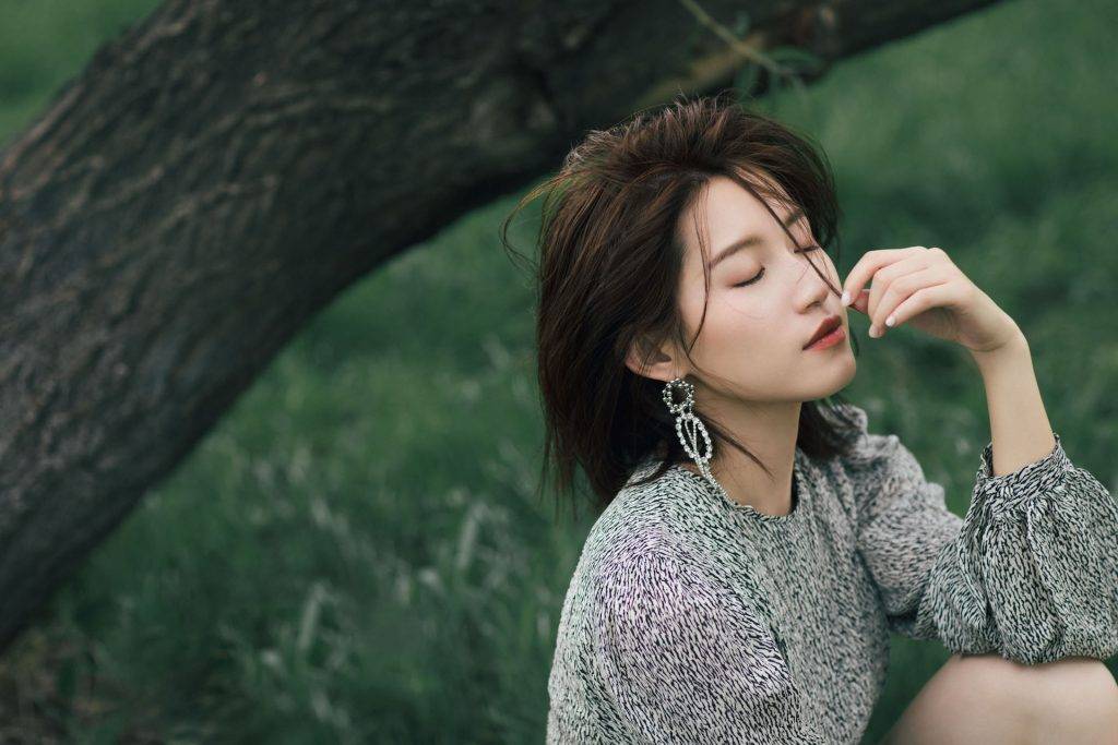 氧气|苏青夏日森女仙气撩人清新氧气颜气质满分