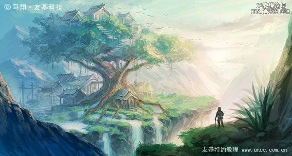 用ps怎么做喷绘