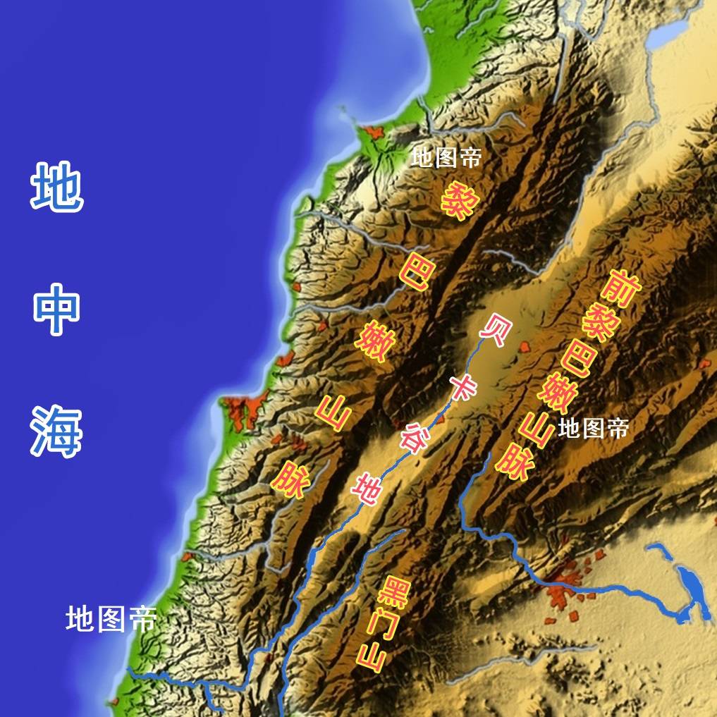 黎巴嫩 人口_黎巴嫩地图(3)