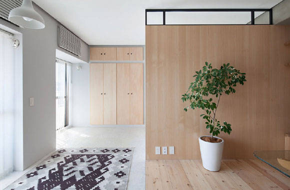 日式风格家居设计，简约大方真舒服，结合工业风元素，效果很特别！