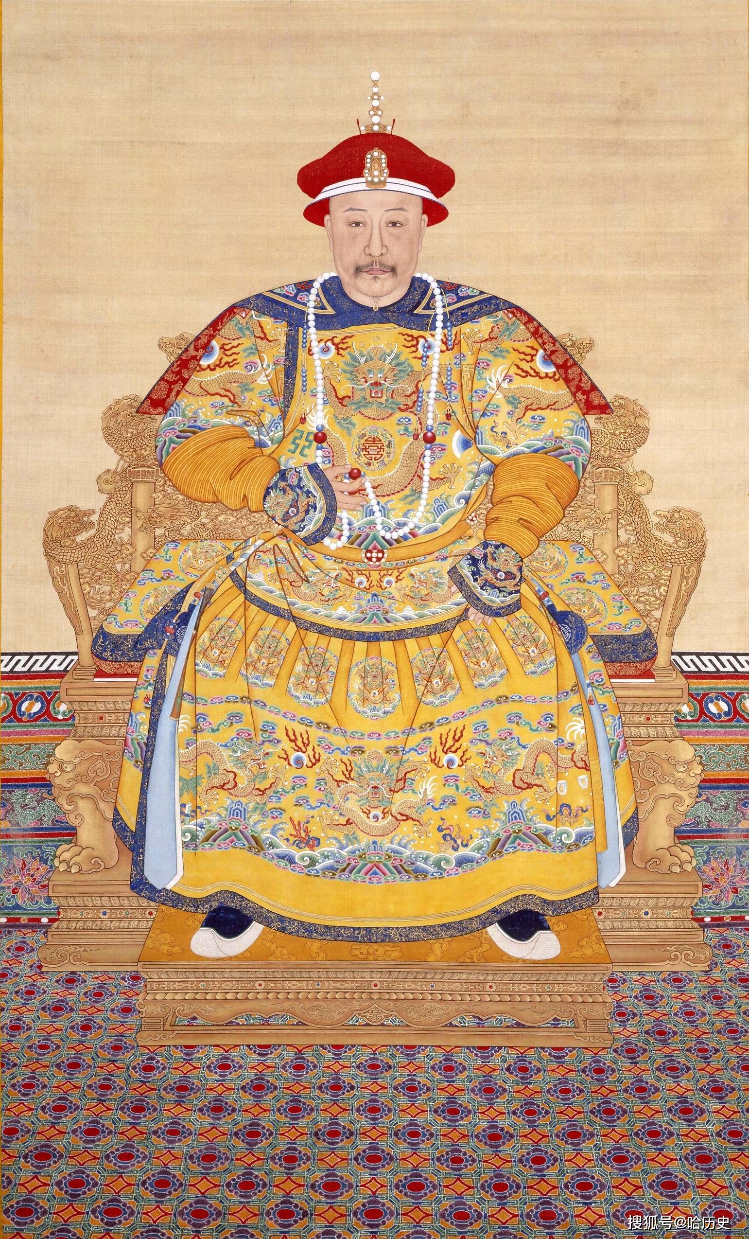 1796年,乾隆皇帝让位于自己的儿子嘉庆,做起了太上皇.