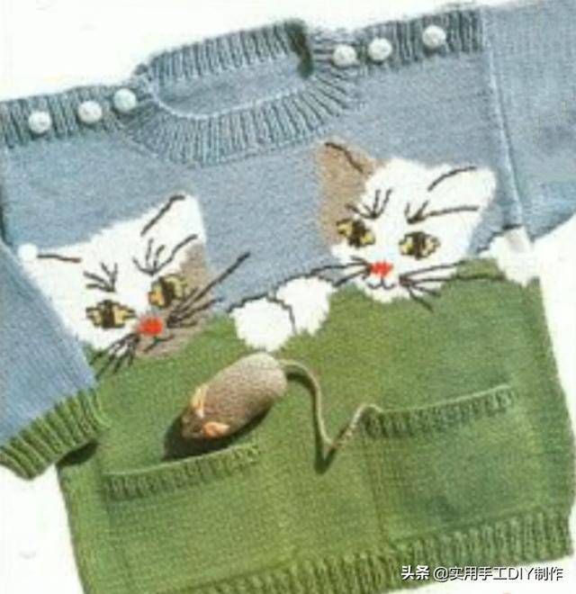 都有|「针织作品」50款时尚漂亮的儿童开衫和套头衫，男娃和女娃的都有