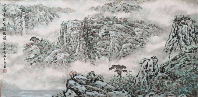 江南景像的细腻读福建知名画家苏志强山水画