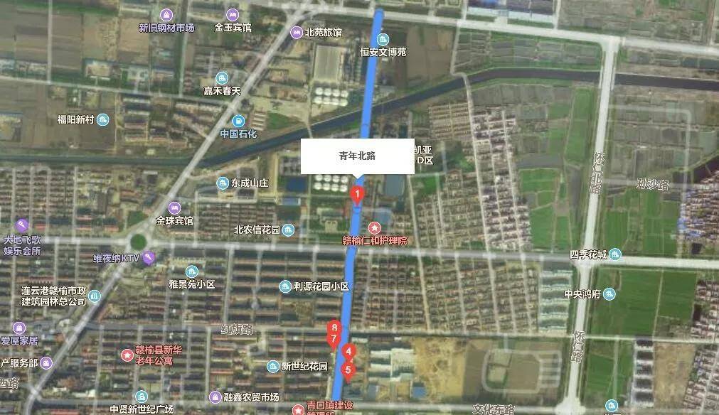 连云港赣榆青年北路终于要修啦9月进场施工计划年底通车