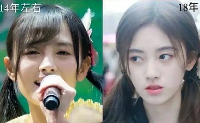 范冰冰|同一发型下鞠婧祎发量猛增，范冰冰都比不上，还被质疑纹发际线？