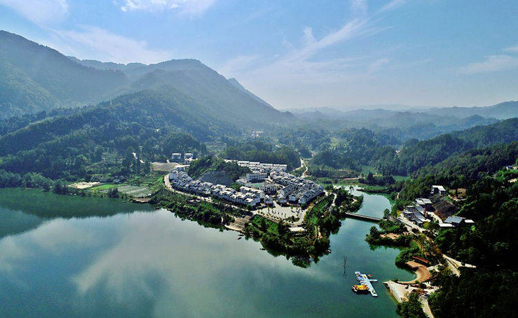 原创四川达州宣汉县有一个"水乡",三面环水,是4a级旅游景区