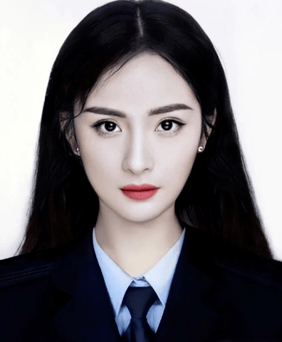 女星的韩国证件照杨颖干练刘诗诗温婉看到杨幂美得不像话