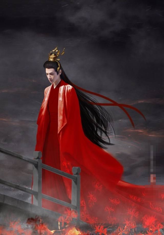 造型|原创《香蜜》罗云熙白衣婚服孤冷出尘，到了《皓衣行》红色婚服却更帅