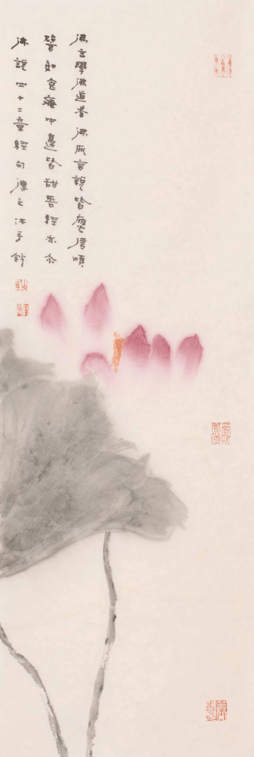 妙法莲华——崔修闻禅画荷花作品专题