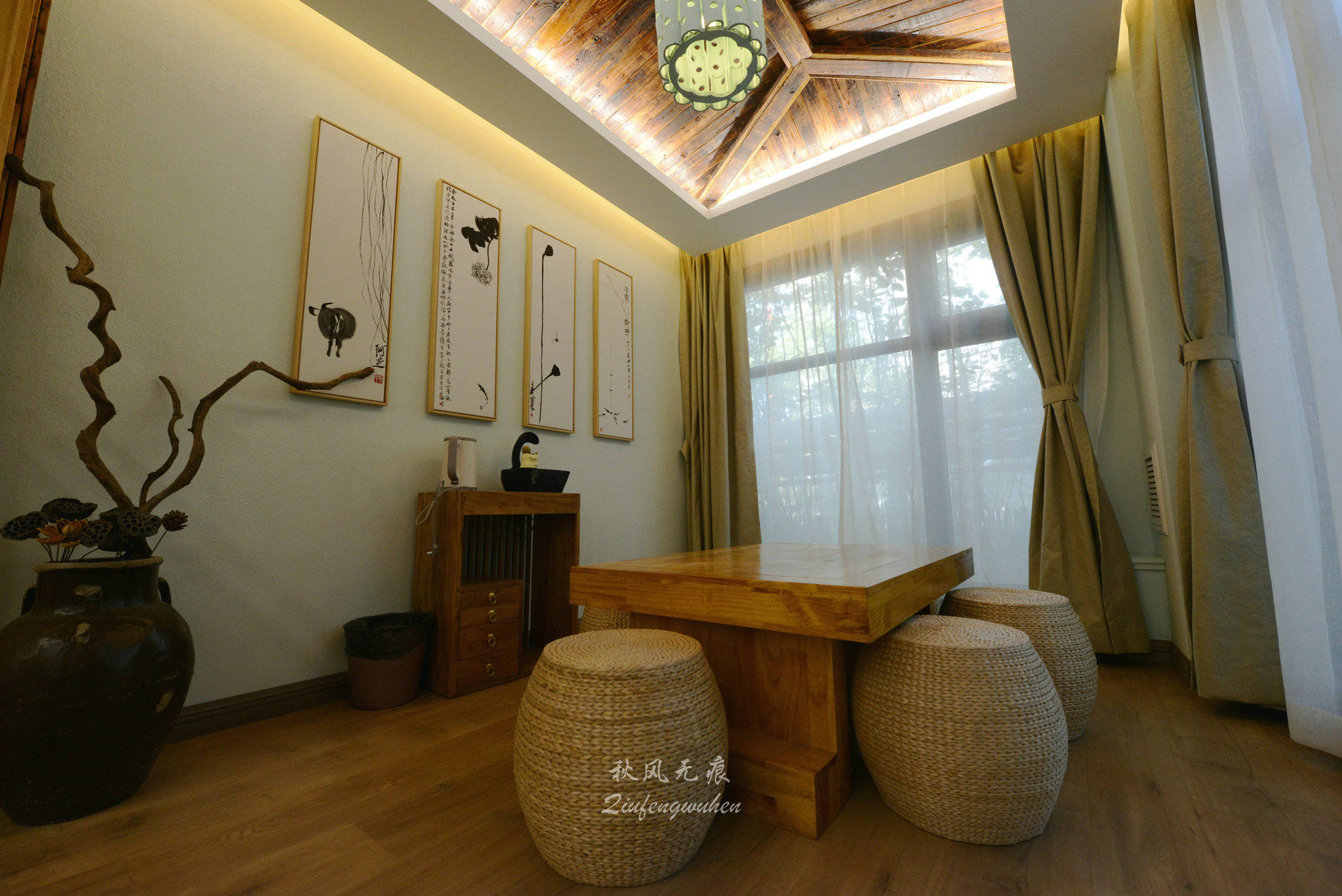 山水(|看山望水，心怡田园，周至水街爱在路上感味清新与文化