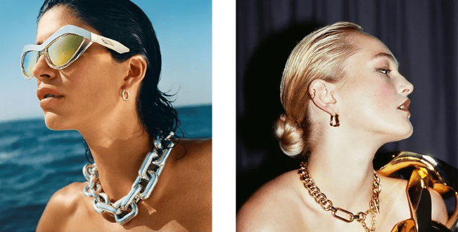 链风|女明星都在戴的“大金链子”,我默默种草了十几条