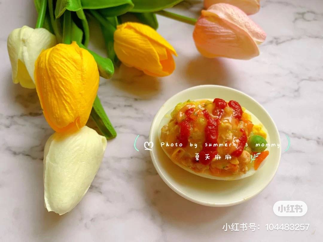 沙拉蛋|红烧牛肉盖浇饭、杂蔬小饼、沙拉蛋