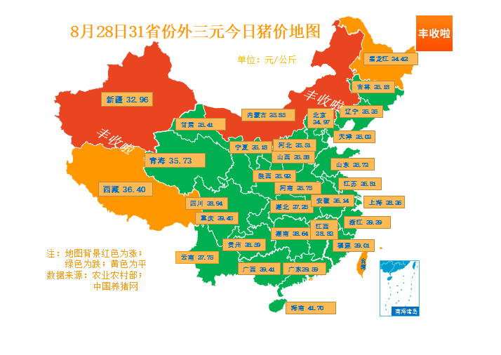 生猪交易价格排行榜_生猪交易基准价–生意社生猪价格