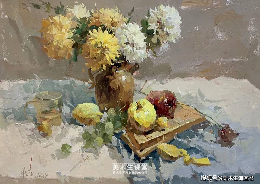 【胡晓东】全国色彩名师丨附高清色彩静物作品