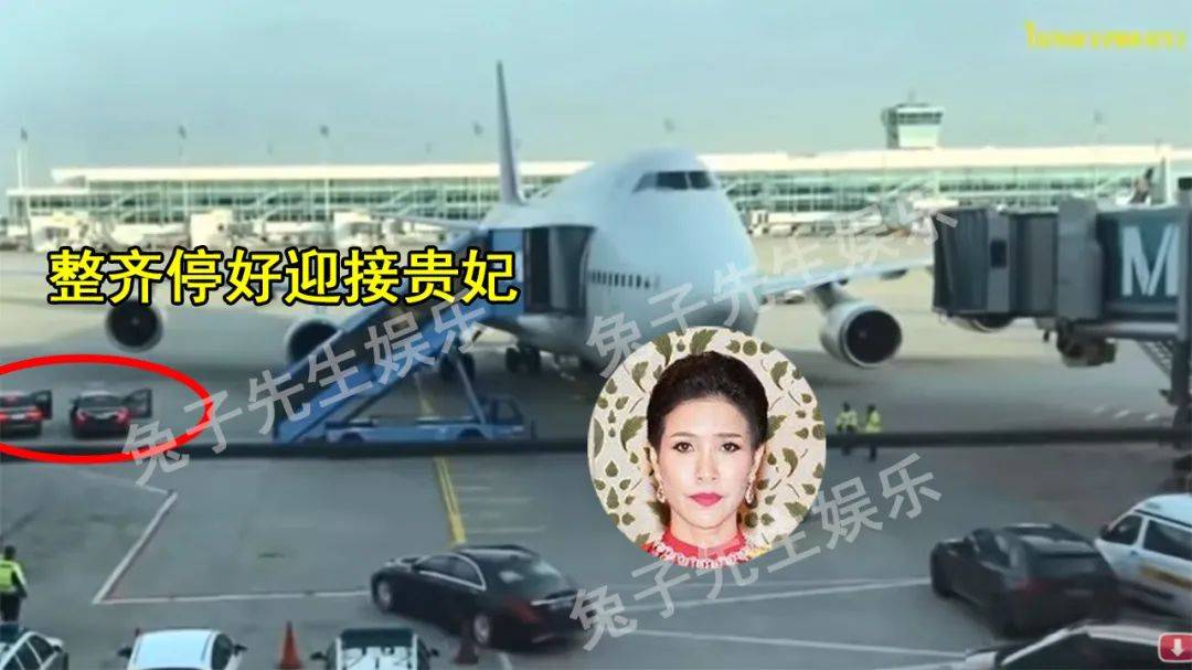 德国|诗妮娜回德国派头不小，8辆奔驰车护送，几十名帅气保镖下跪行李