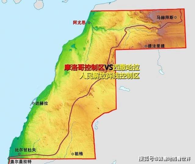 西撒哈拉世界上面积最大争议区为何34领土被摩洛哥占领