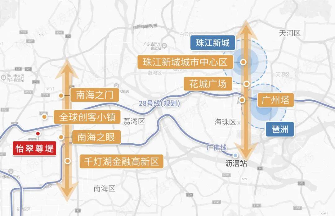冲出天际新地标湾区动脉千灯湖中轴北延段进入发展快车道