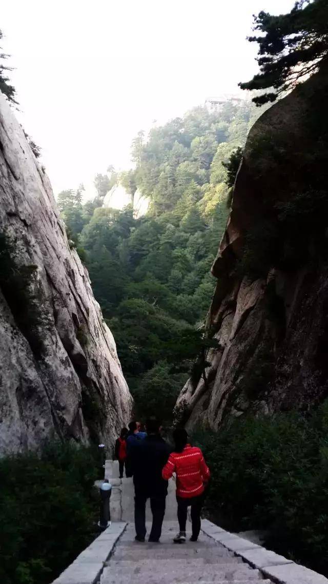 华山景区关于全面开放夜间步行登山的公告