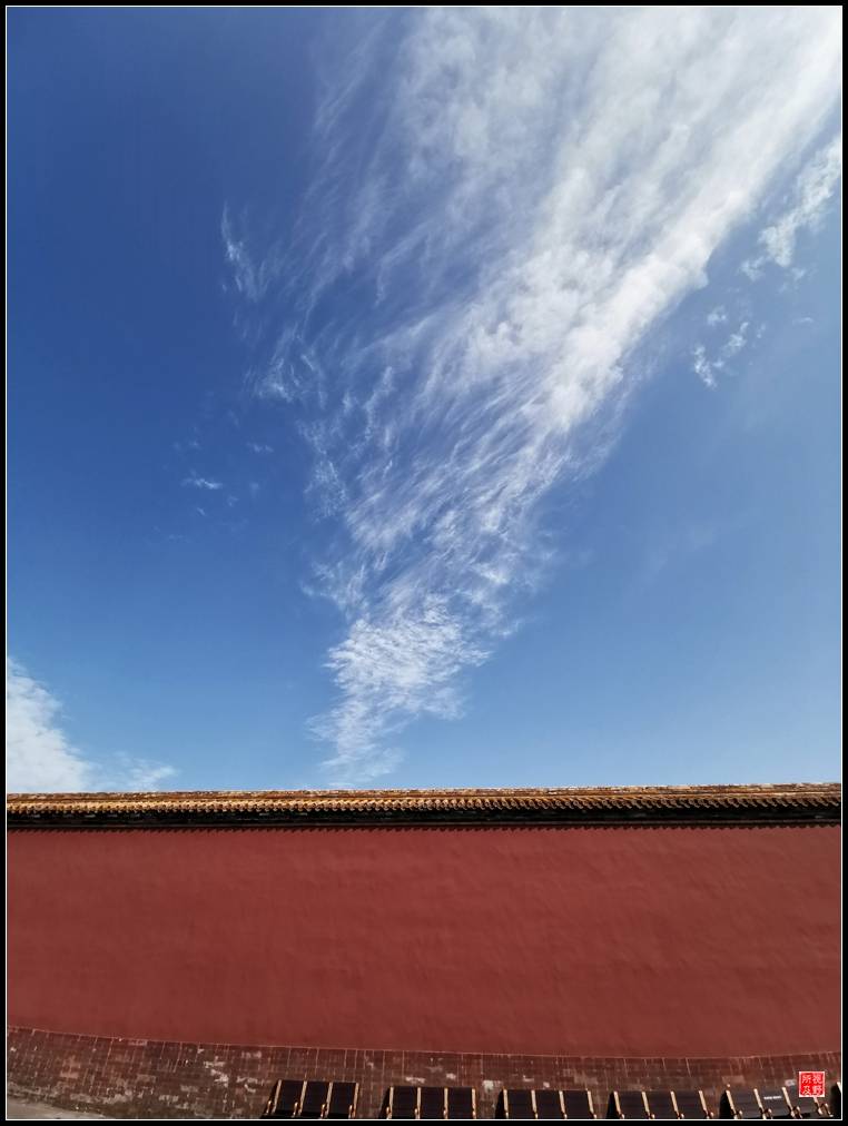 故宫|故宫高天流云 太任性了