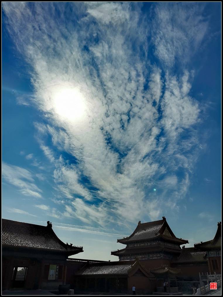 故宫|故宫高天流云 太任性了
