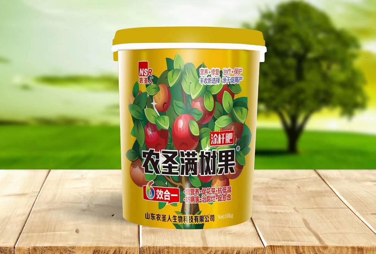 果树施肥新选择，涂杆肥！