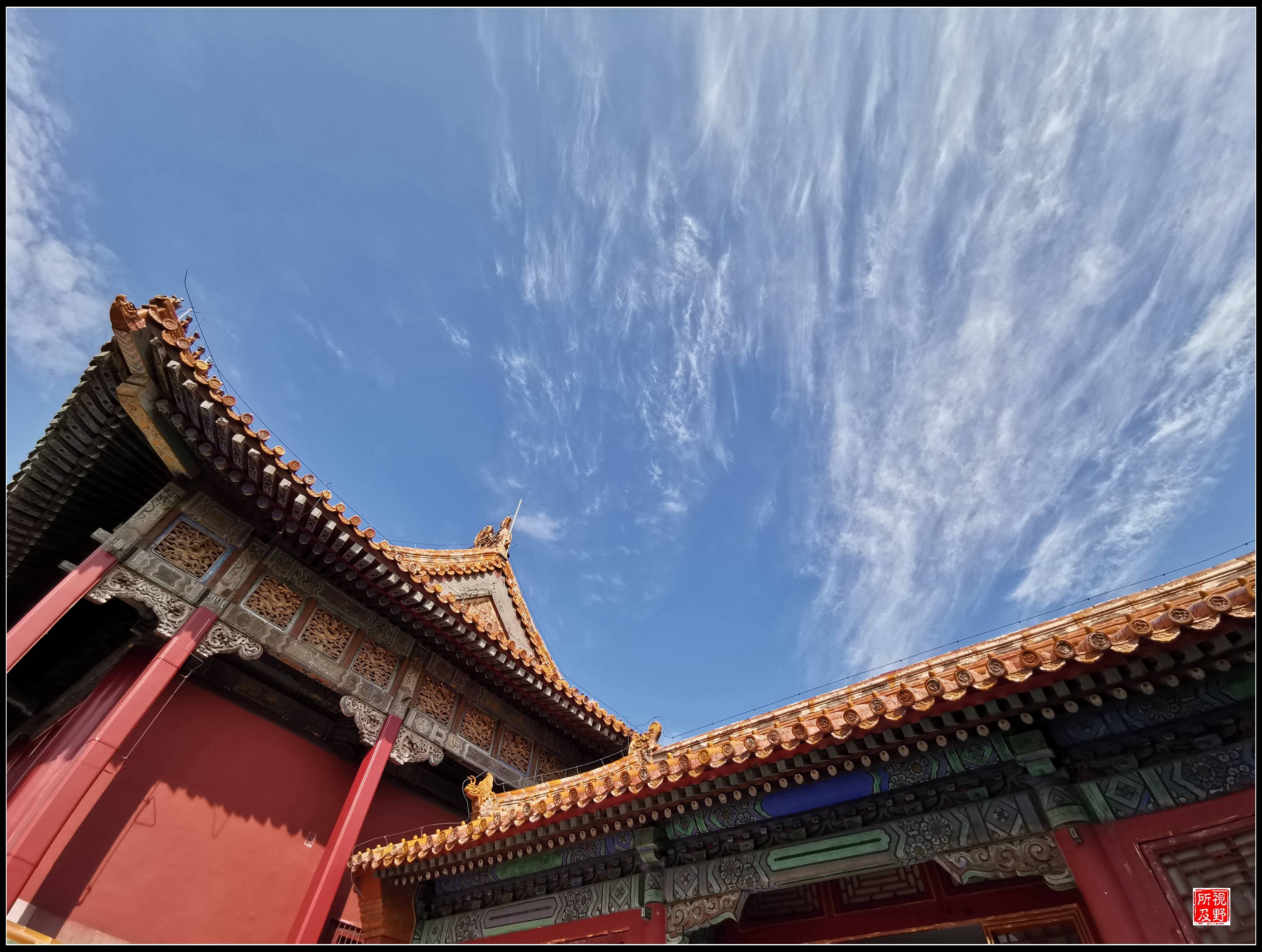 故宫|故宫高天流云 太任性了