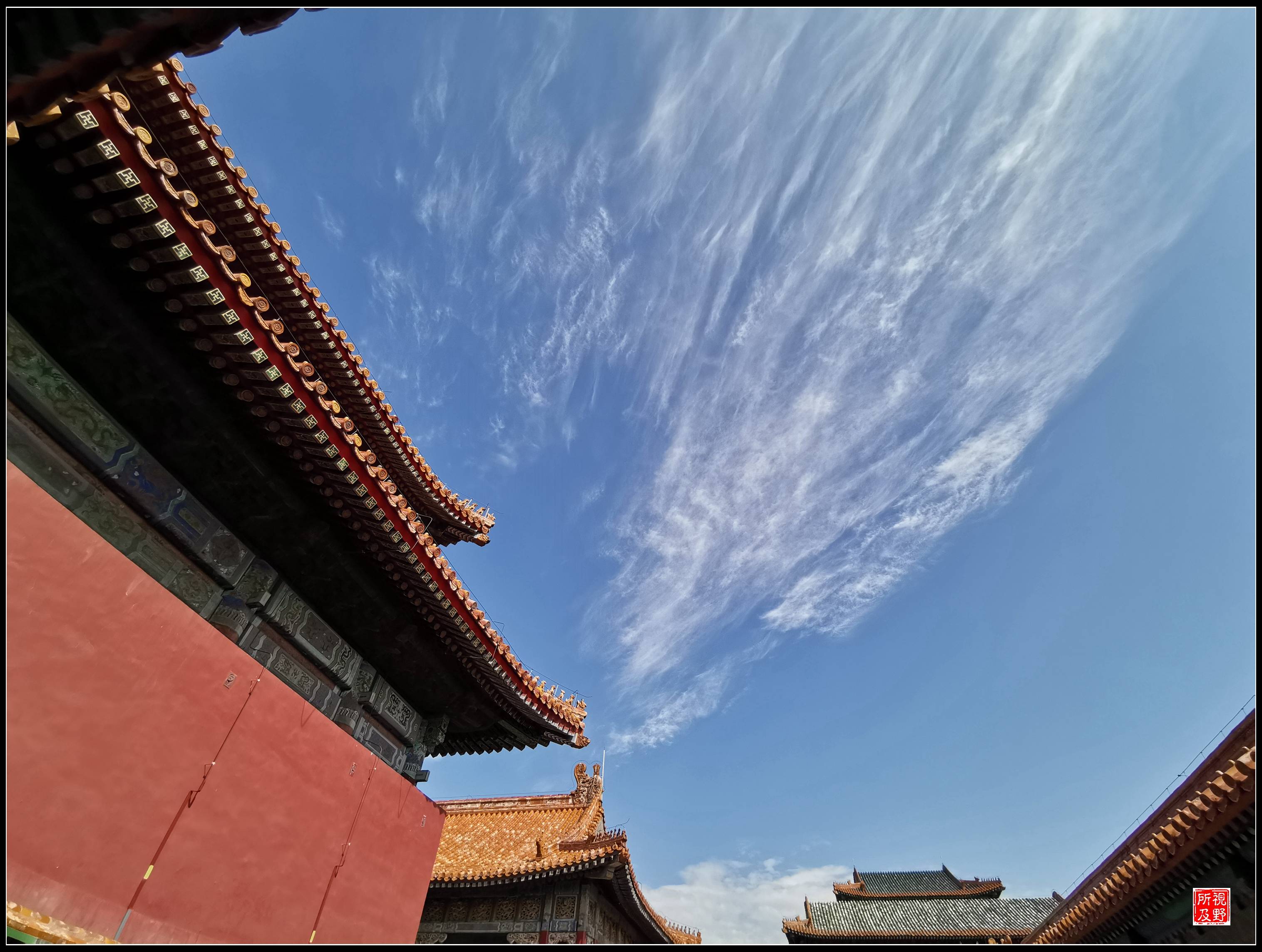 故宫|故宫高天流云 太任性了